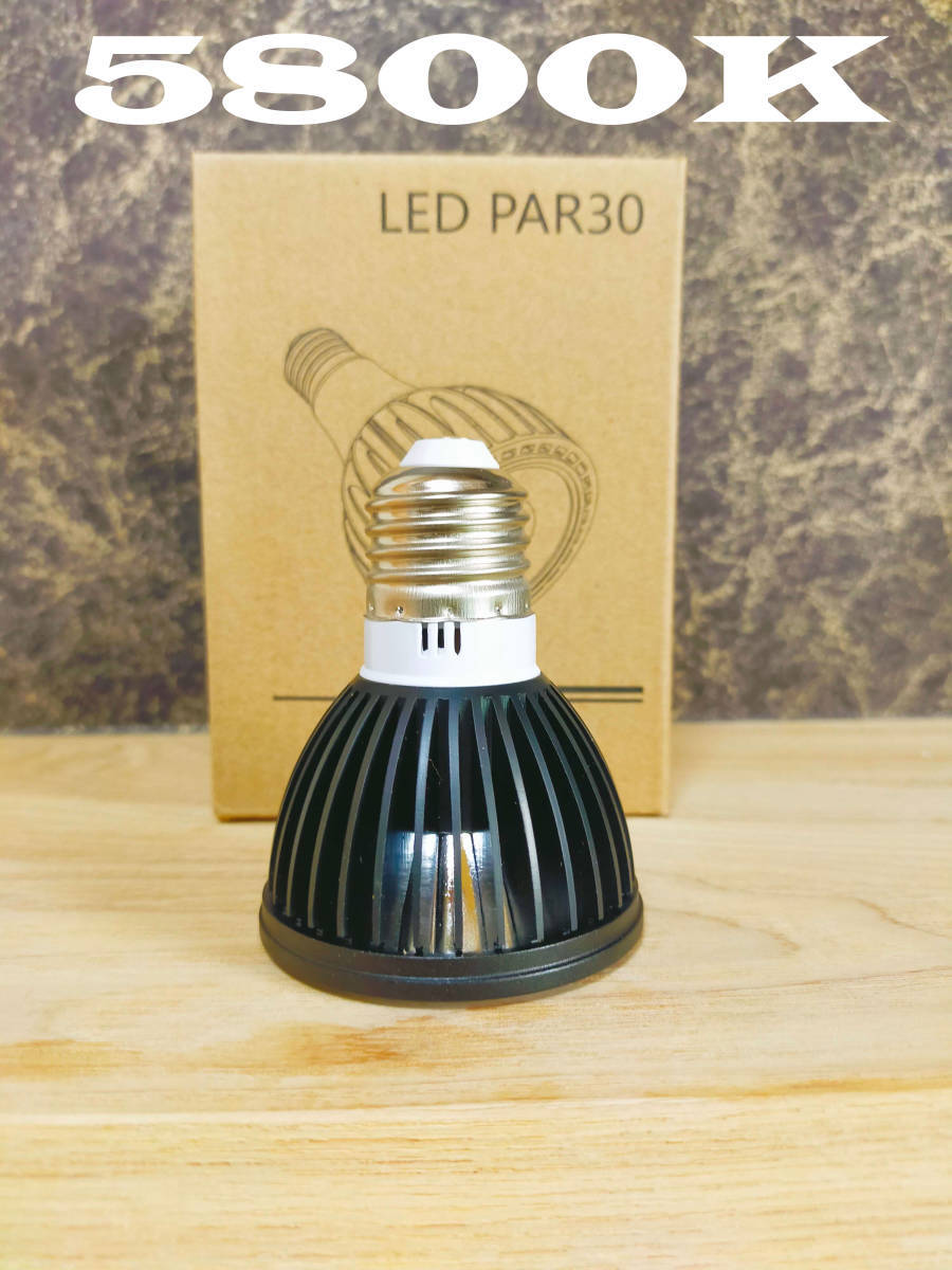 【送料無料】植物育成ライト 10W 5800K 1個 黒色 太陽光 フルスペクトルLED拍卖