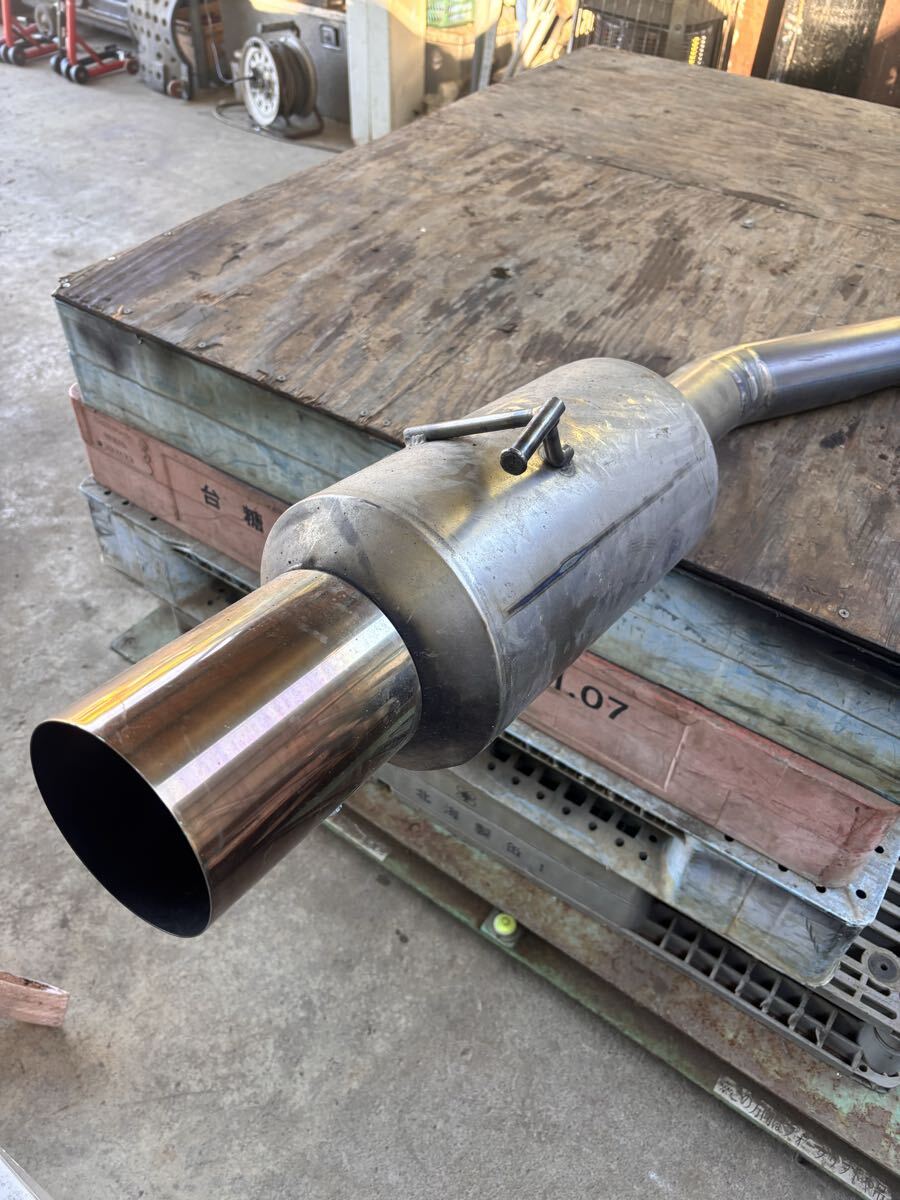 ER34 4ドア ワンオフフルチタンマフラー拍卖