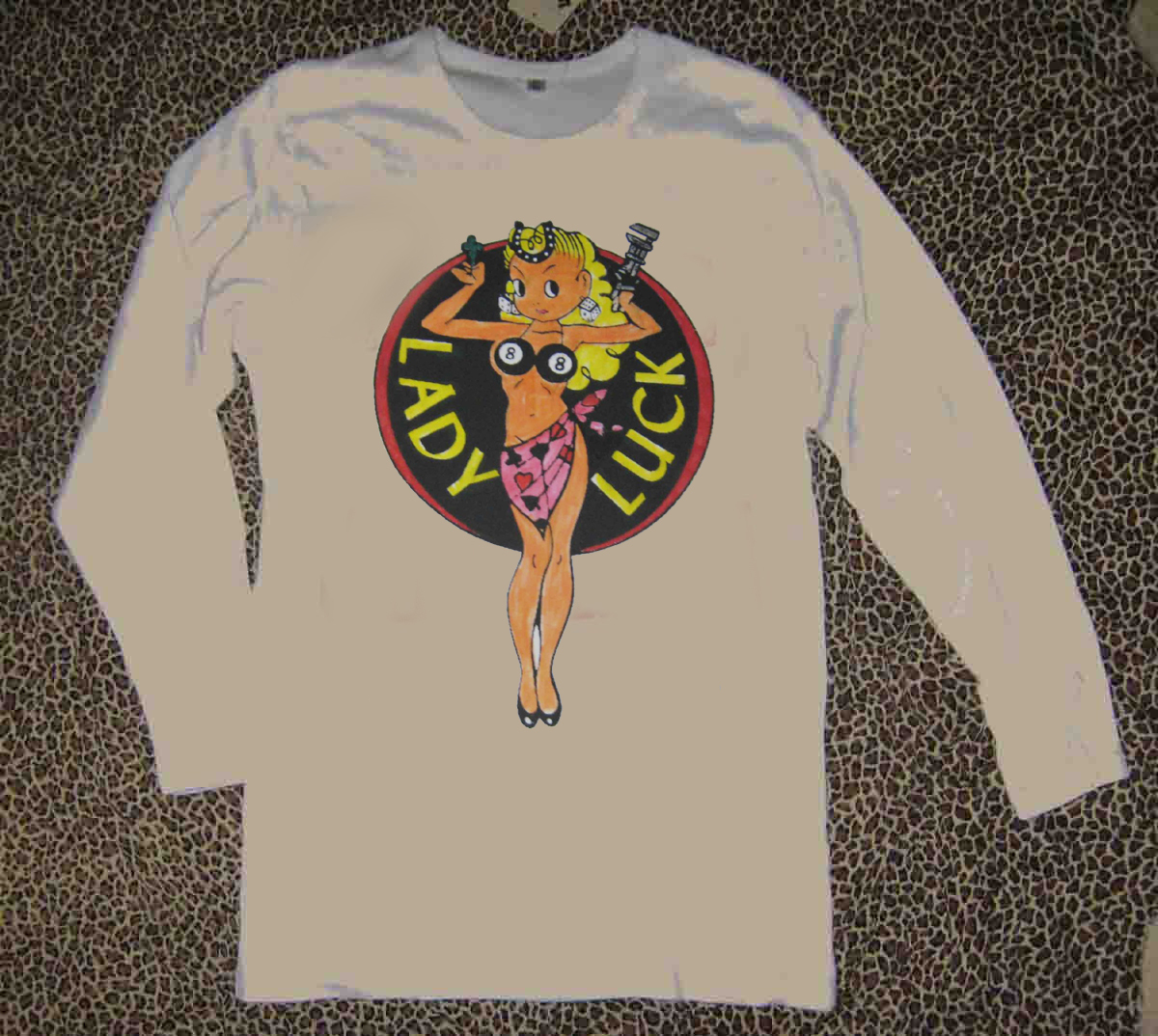 LADY LUCK レディ・ラック ロンT M~L~2Lサイズから選ぶ拍卖