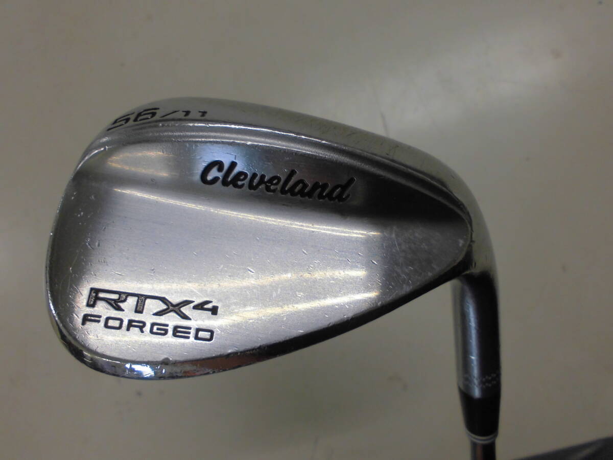 クリーブランド・RTX4 FORGED・56度・ウェッジ・S(MODUS3)中古ろ拍卖