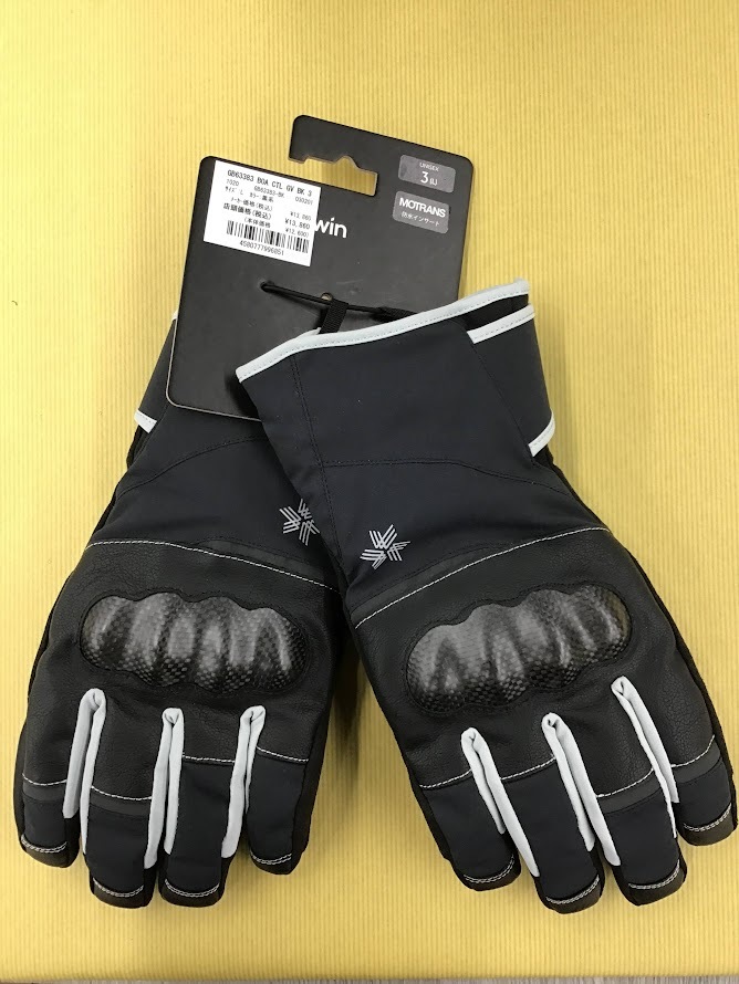 Goldwin ゴールドウイン グローブ ボア コントロール グローブ GB63383 BLACK Lサイズ 管理3006拍卖