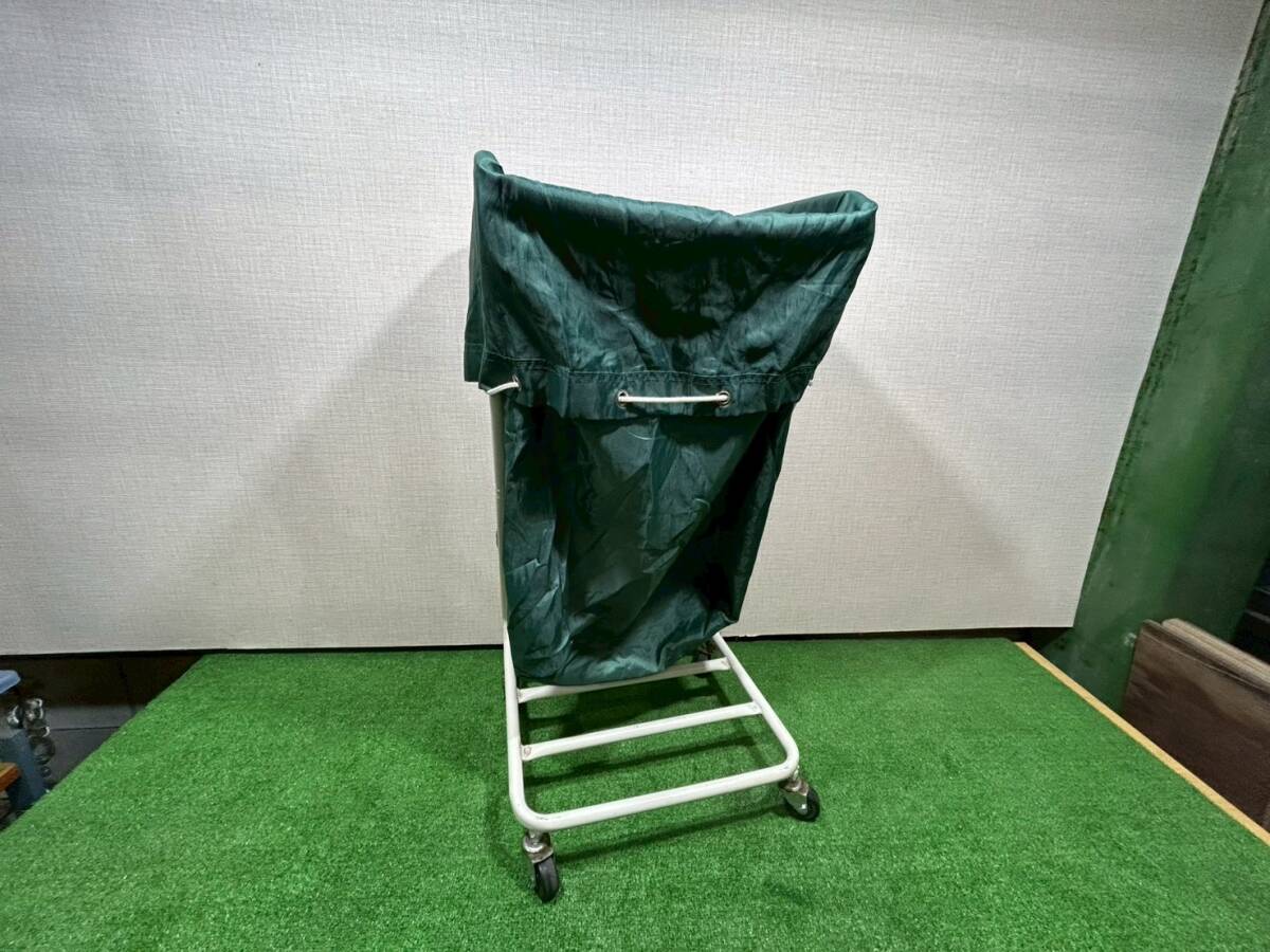 (S1102) ランドリーカート 業務洗濯物用かご ランドリーバスケットホテル病院クリーニングサービスランドリートロリー拍卖