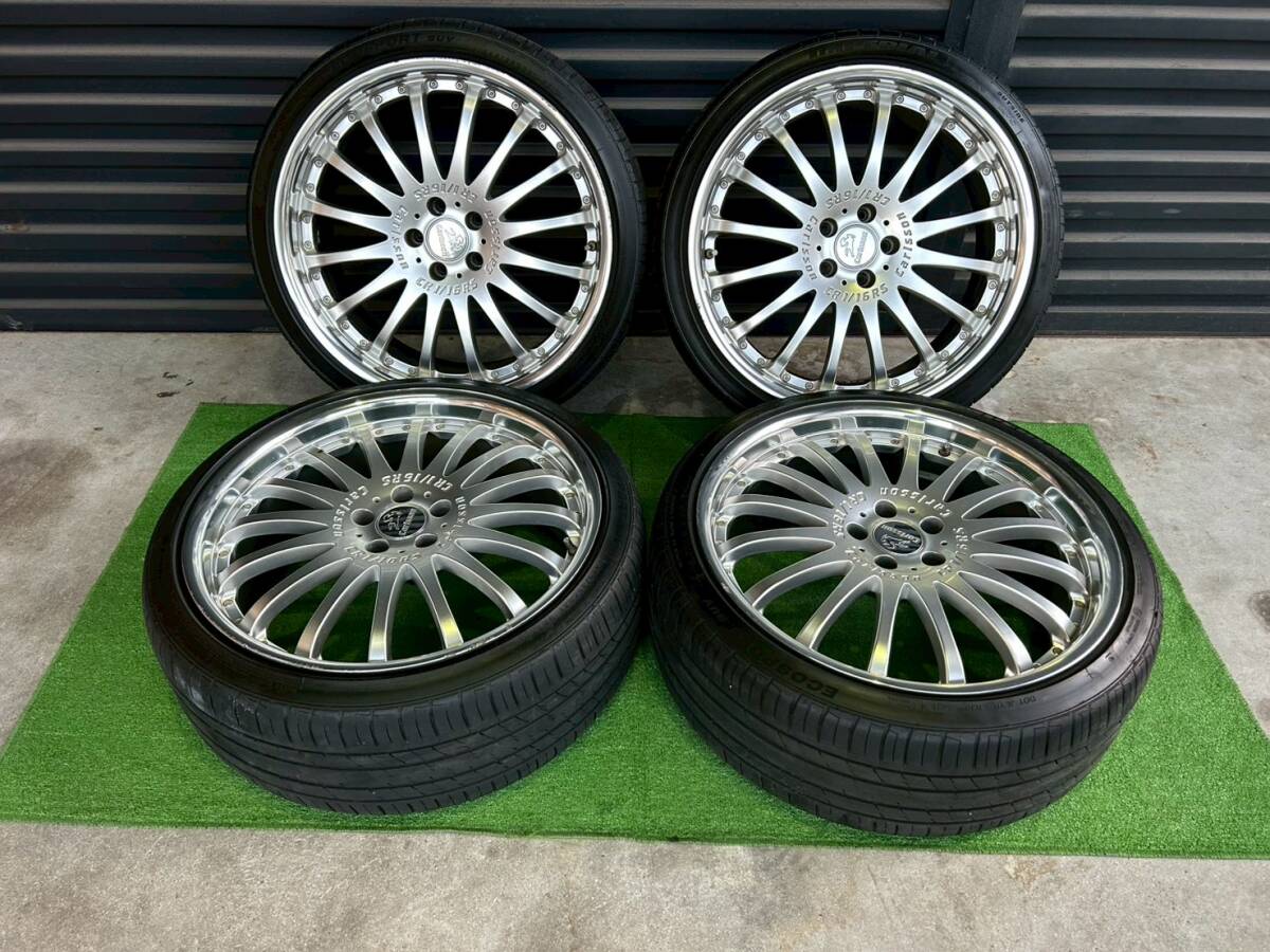 カールソン CR1/16RS 20/30アルファード/ヴェルファイア PCD114.3 21インチ 9J オフセット40 245/35-21 4本セット拍卖