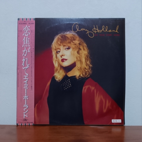 帯付LP<見本盤(非売品)白ラベル>/ エイミー・ホーランド☆AMY HOLLAND「恋焦がれて / ON YOUR EVERY WORLD」マイケル・マクドナルド拍卖