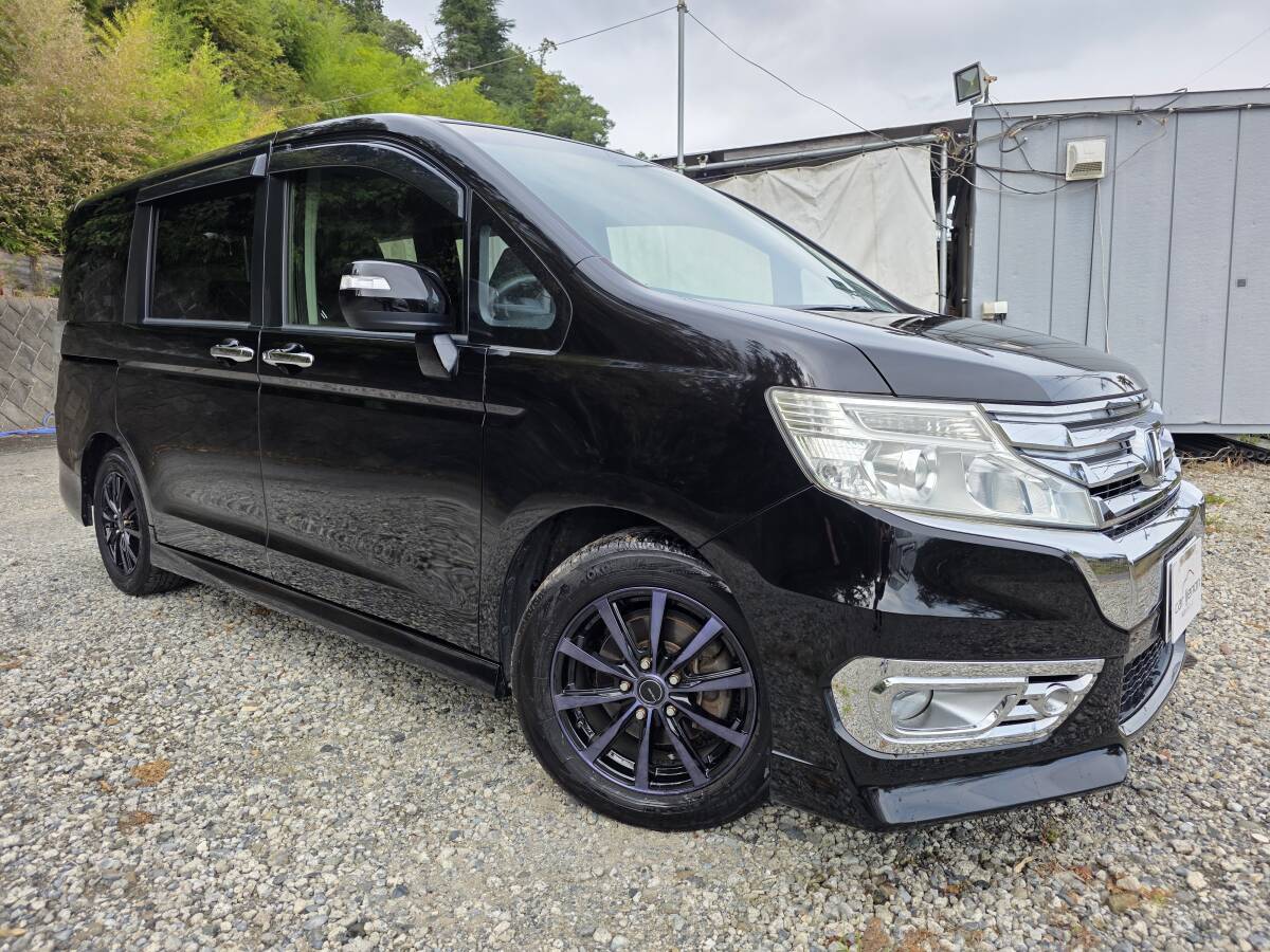 ステップワゴン☆後期☆スパーダZ☆車検令和9年2月☆純正ナビ☆地デジ☆クルーズコントロール☆ETC☆バックカメラ☆両側パワースライドドア拍卖