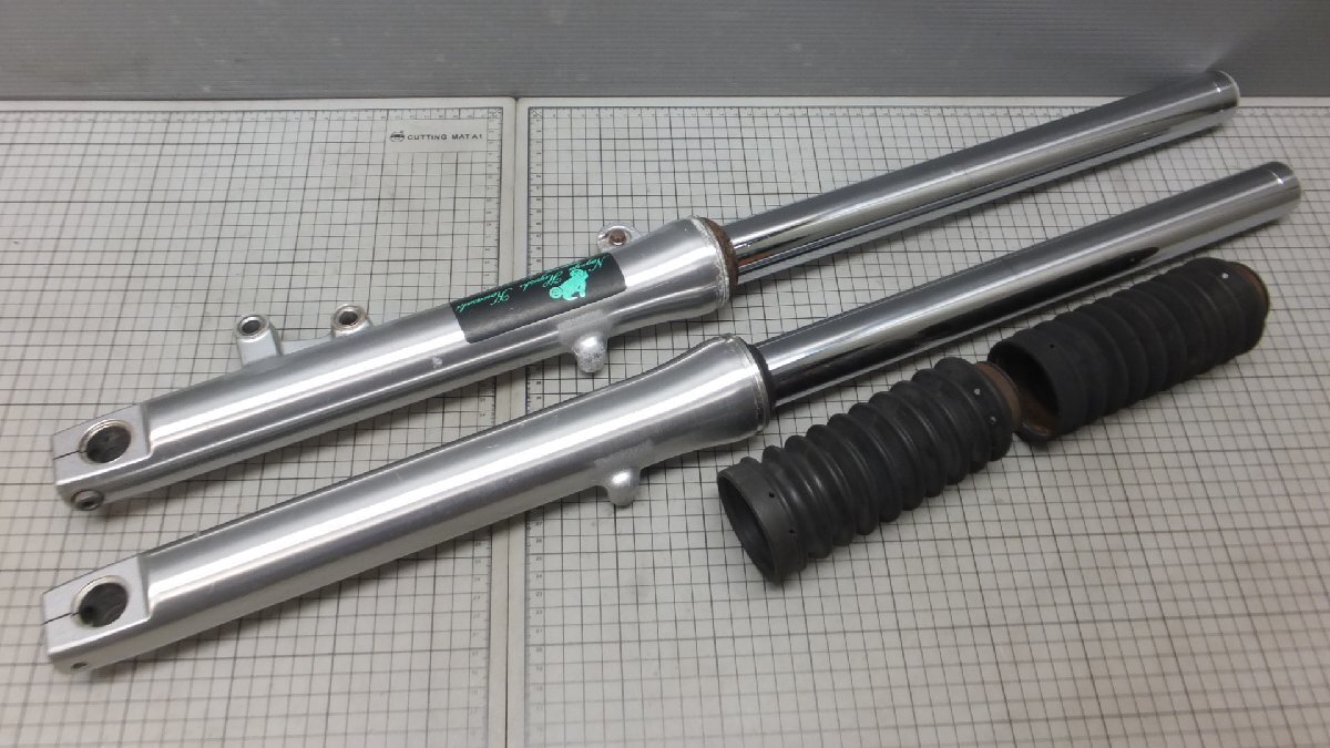 PN W650 EJ650A フロントフォーク サスペンション 正立 純正 39φ 検 限定車 クロームバージョン拍卖