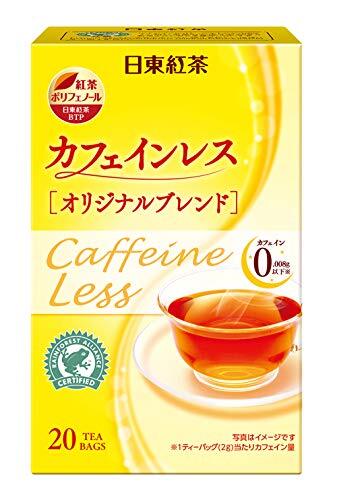 日東紅茶 カフェインレスTBオリジナルブレンド 20袋入 ×3箱 ティーバッグ拍卖