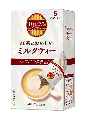 タリーズ スティック ミルクティー 18g×5袋 インスタント 粉末拍卖