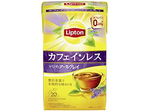 リプトン紅茶 カフェインレスティー ラベンダーアールグレイ 20袋×6袋拍卖