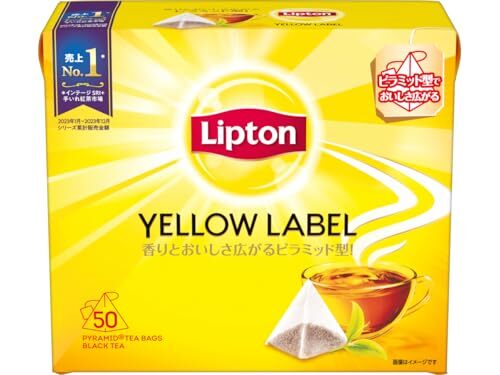 リプトン紅茶 イエローラベル ティーバッグ 50袋×6箱拍卖