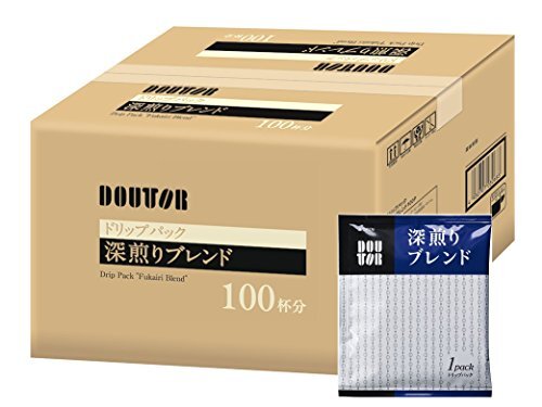 ドトールコーヒー ドリップパック 深煎りブレンド100P拍卖