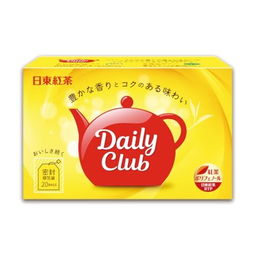 三井農林 日東紅茶 デイリークラブティーバッグ 20袋入×6拍卖