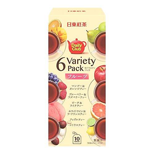 日東紅茶 デイリークラブ 6バラエティーパック 10袋入り×6個拍卖
