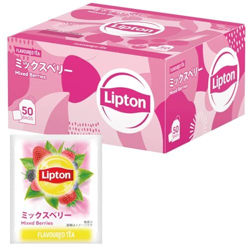 リプトン 紅茶 ミックスベリー ポリプロピレンティーバッグ 50袋拍卖