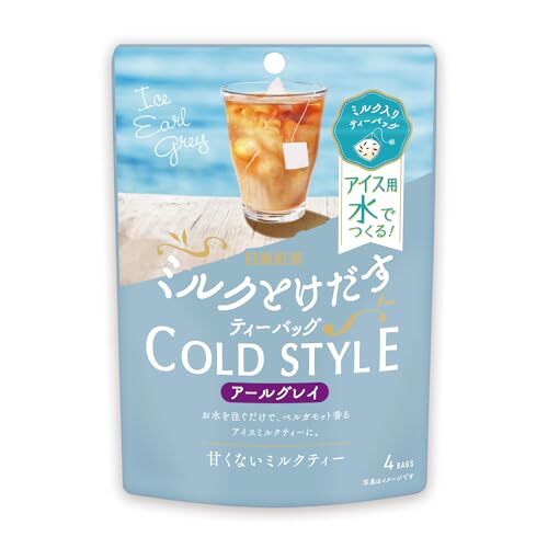 三井農林 日東紅茶 ミルクとけだすティーバッグアイスアールグレイ 4袋入×6個拍卖