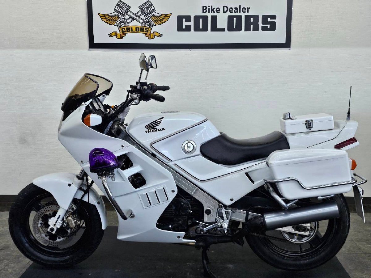 ★☆☆☆RC24型VFR750F 白バイ仕様☆書付き実動☆始動動画あり!現車確認可能☆美里店84☆★拍卖
