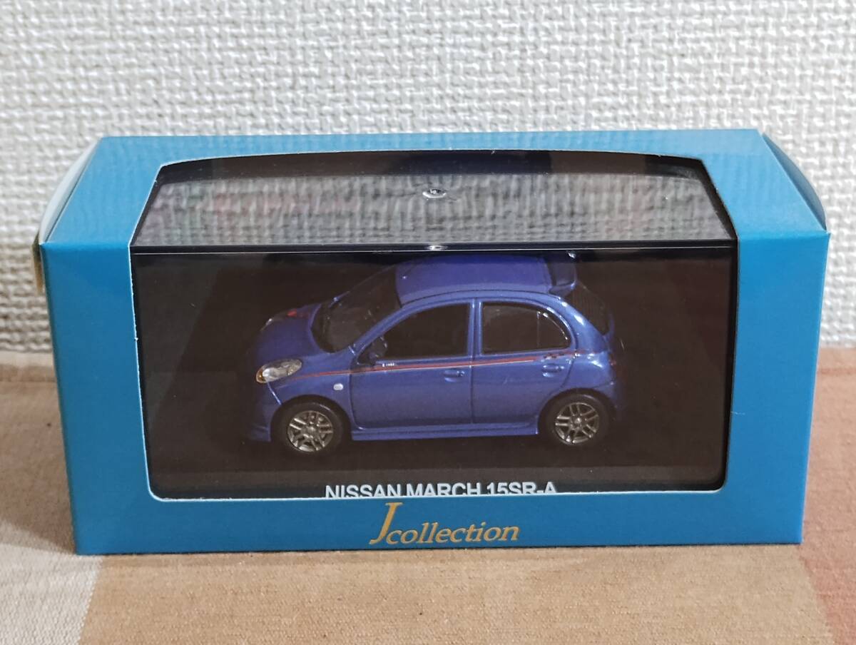 京商 1/43 日産 マーチ 15SR-A ニスモストライプ拍卖