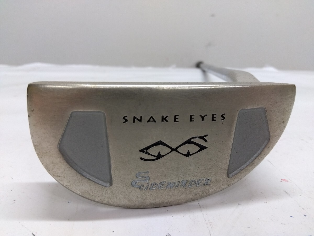 【中古パター】 Snake Eyes Sidewinder flex:不明 メンズ右 スチールシャフト拍卖