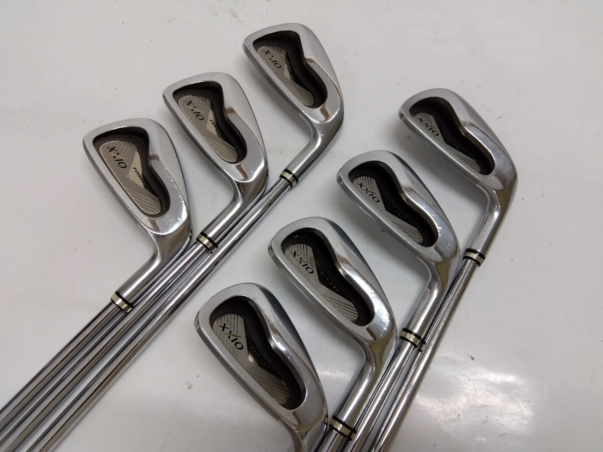 DUNLOP XXIO FORGED アイアン7本セット(4-9,P) flex:不明 メンズ右 スチールシャフト ダンロップ ゼクシオ アイアンセット拍卖