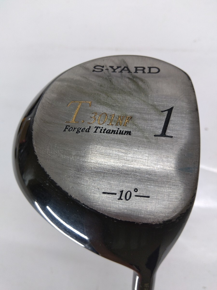 S-YARD T.301NF 1W 10度 flex:S-2 メンズ右 オリジナルカーボンシャフト ドライバー エスヤード拍卖