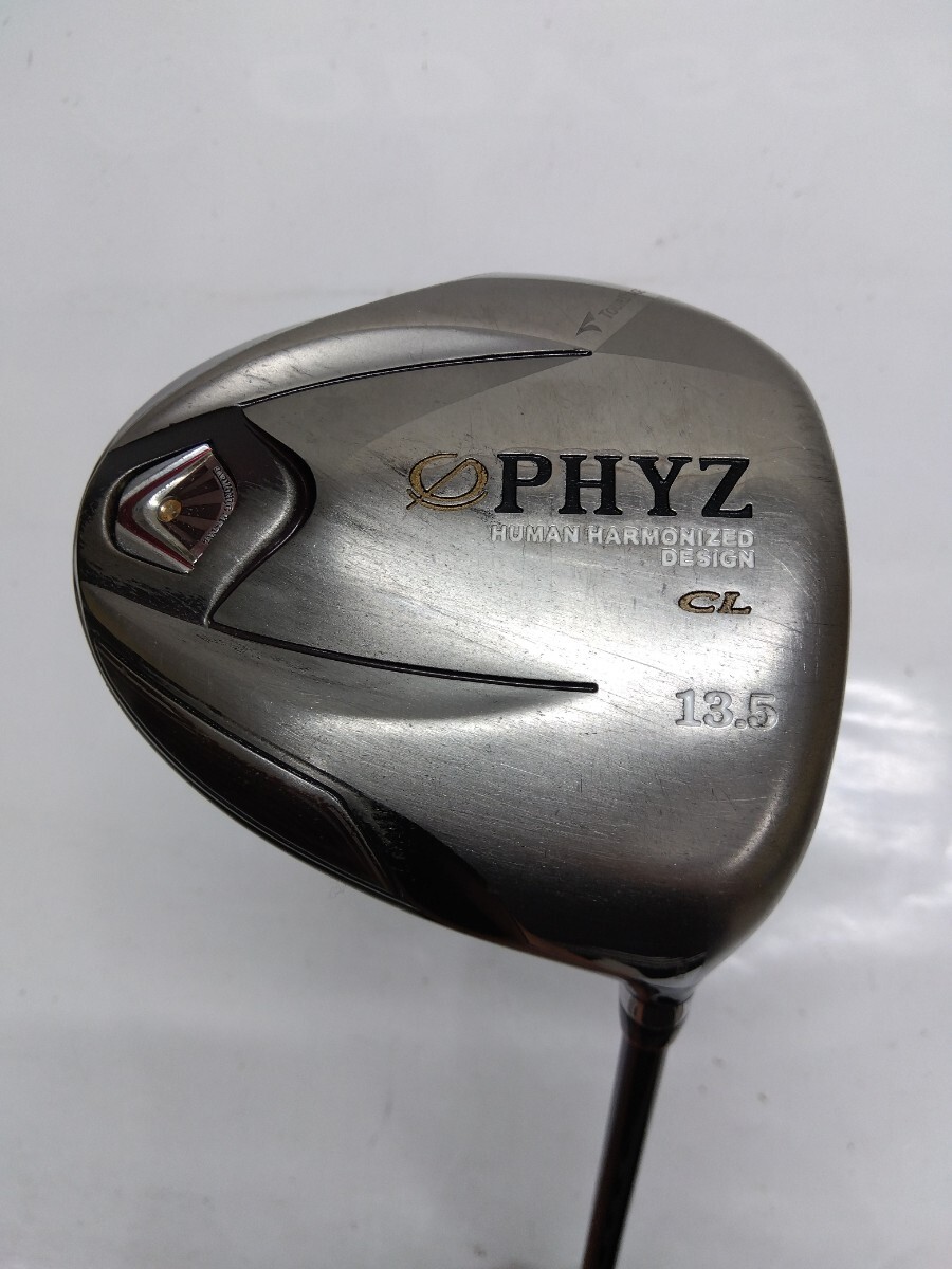 BRlDGESTONE TOURSTAGE PHYZ CL 1W 13.5度 flex:L レディース右 オリジナルカーボンシャフト PZ-401W ドライバー ブリヂストン ファイズ拍卖