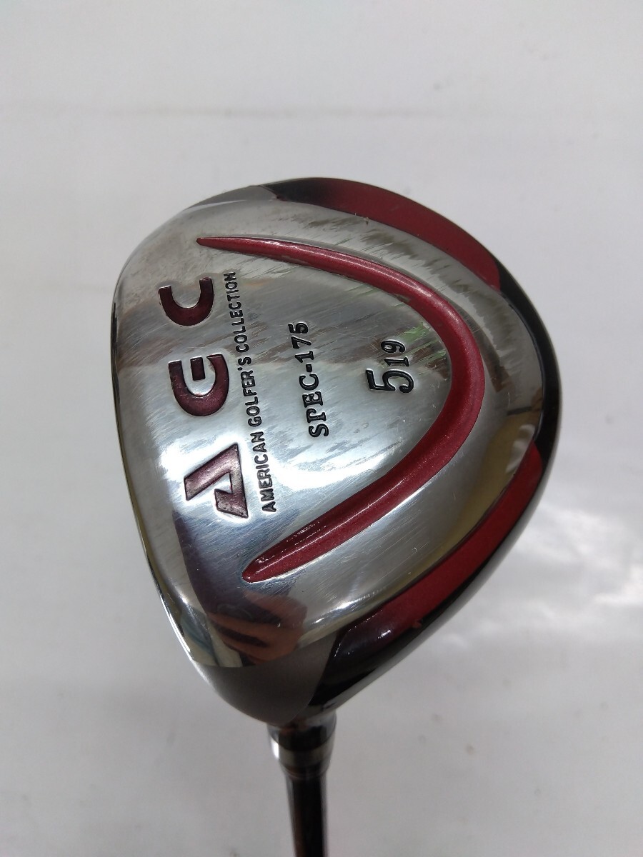 AGC SPEC-175 FW 5W 19度 UNI-FLEX メンズ左 オリジナルカーボンシャフト フェアウェイウッド拍卖