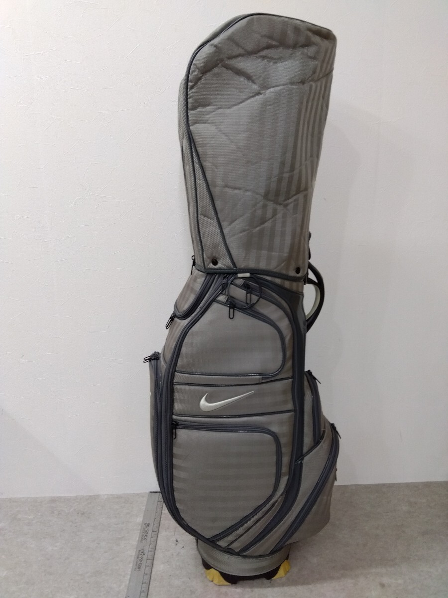 NIKE キャディバッグ 3.7kg 6分割 ナイキ キャディバック ゴルフバッグ ファスナー作動問題なし ショルダーなし 訳あり拍卖