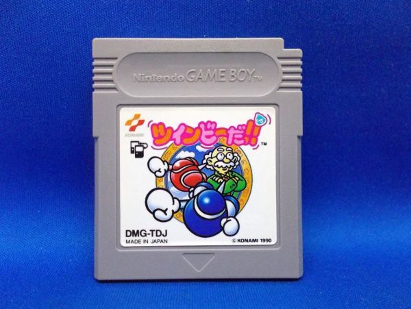 動作確認済 GB ツインビーだ!! コナミ 1990年 ゲームボーイ レトロゲーム 当時物 TwinBee-DA!拍卖