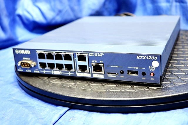 YAMAHA/ヤマハ ギガアクセスVPNルーター ◆RTX1200/初期化済み◆ 60411Y拍卖