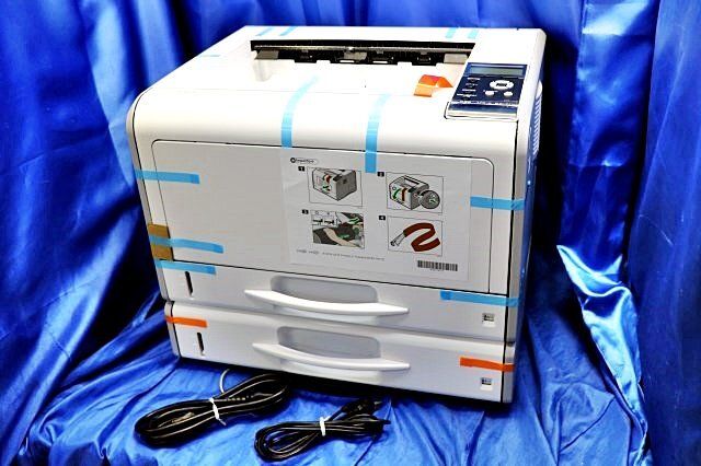★未使用品/箱無し/2台入荷★ RICOH リコー A3対応モノクロレーザープリンター IPSiO SP6410 / 二段モデル 60439Y拍卖