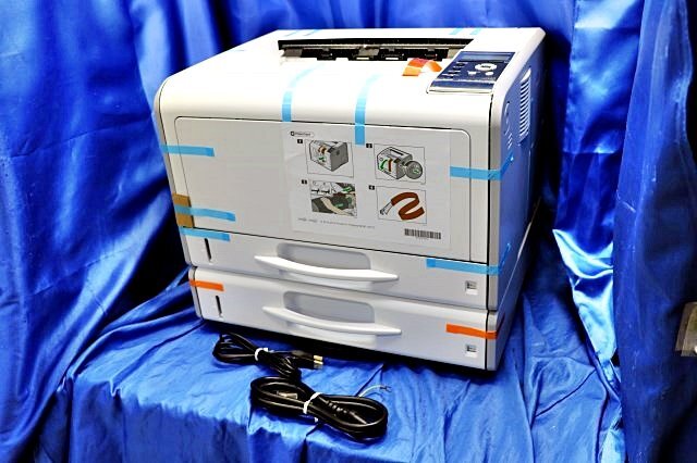 ★未使用品/箱無し/2台入荷★ RICOH リコー A3対応モノクロレーザープリンター IPSiO SP6410 / 二段モデル 60442Y拍卖