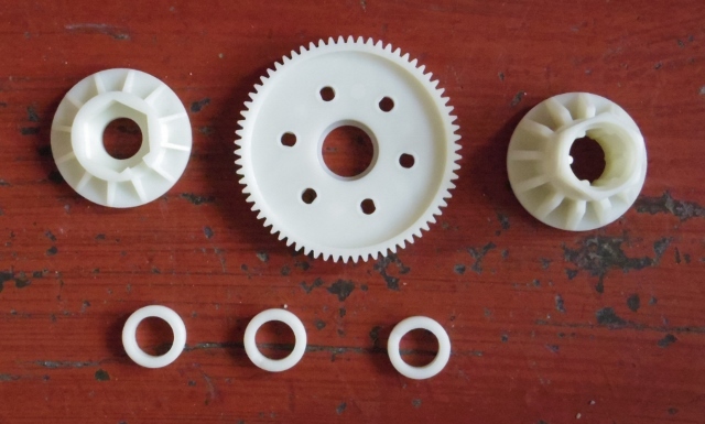 ▲1990 Mercedes-Benz C 11, Honda NSX, ポルシェ956, マツダ787B共用ギヤ袋詰,19335089 (ゆうパケット)拍卖