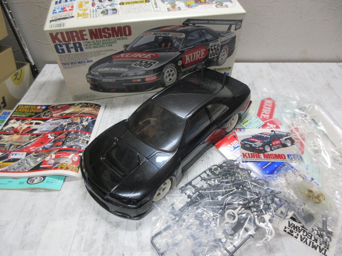 yo2 1円 TAMIYA タミヤ KURE NISMO クレ ニスモ GT-R 1/10th Scale 電動ラジオコントロールカー ラジコン RC 4WDレーシングカー 【星見】拍卖
