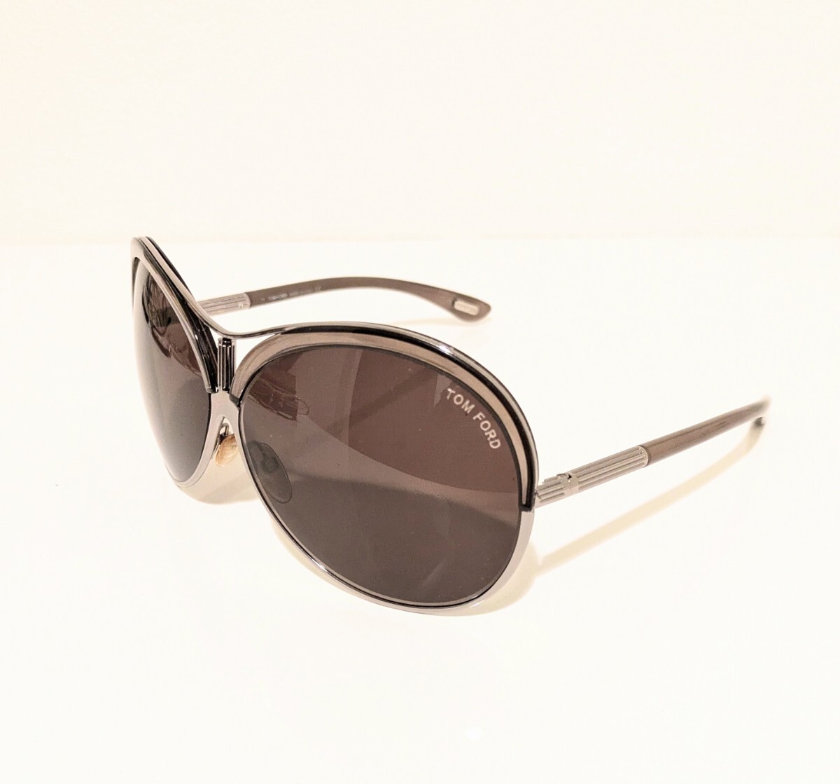 【 TOM FORD 】トム・フォード オーバーサイズ サングラス 小顔サングラス 極美品 Oversized Style valesca イタリア製拍卖