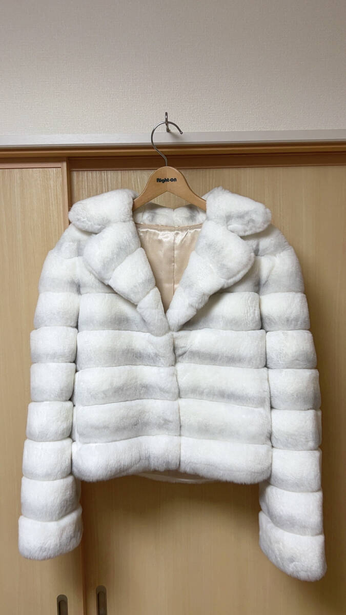 新品限定◆ゴージャス肌触り最高級レッキスコート◆毛皮リアルファーコート 防寒拍卖