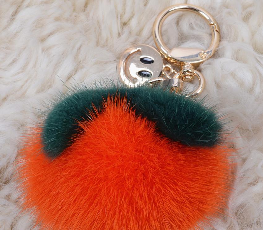 新品限定 柿★最高級ミンクファーチャームキーホルダー 毛皮ファー新品限定 柿★最高級ミンクファーチャームキーホルダー 毛皮ファー拍卖