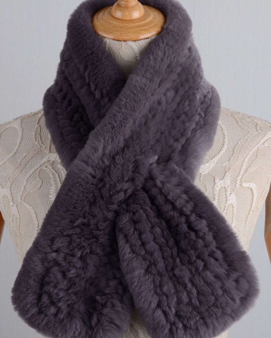 新品 限定 至福の肌触り レッキス の マフラー ♪毛皮 リアルファー拍卖