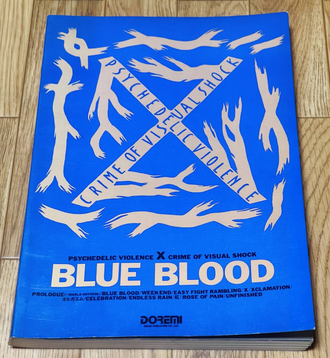 ★X エックス / BLUE BLOOD / バンド・スコア 楽譜★拍卖