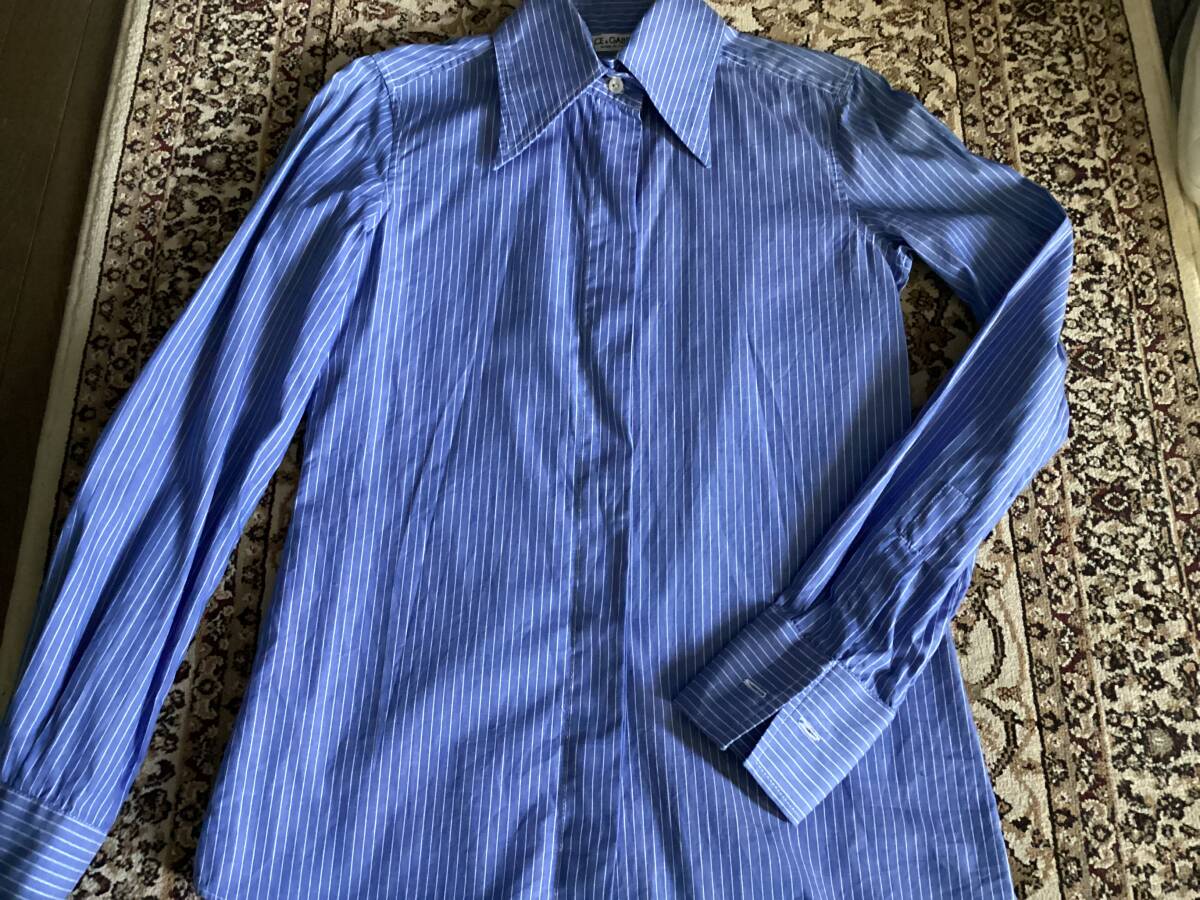 DOLCE&GABBANA ストライプ シャツ拍卖