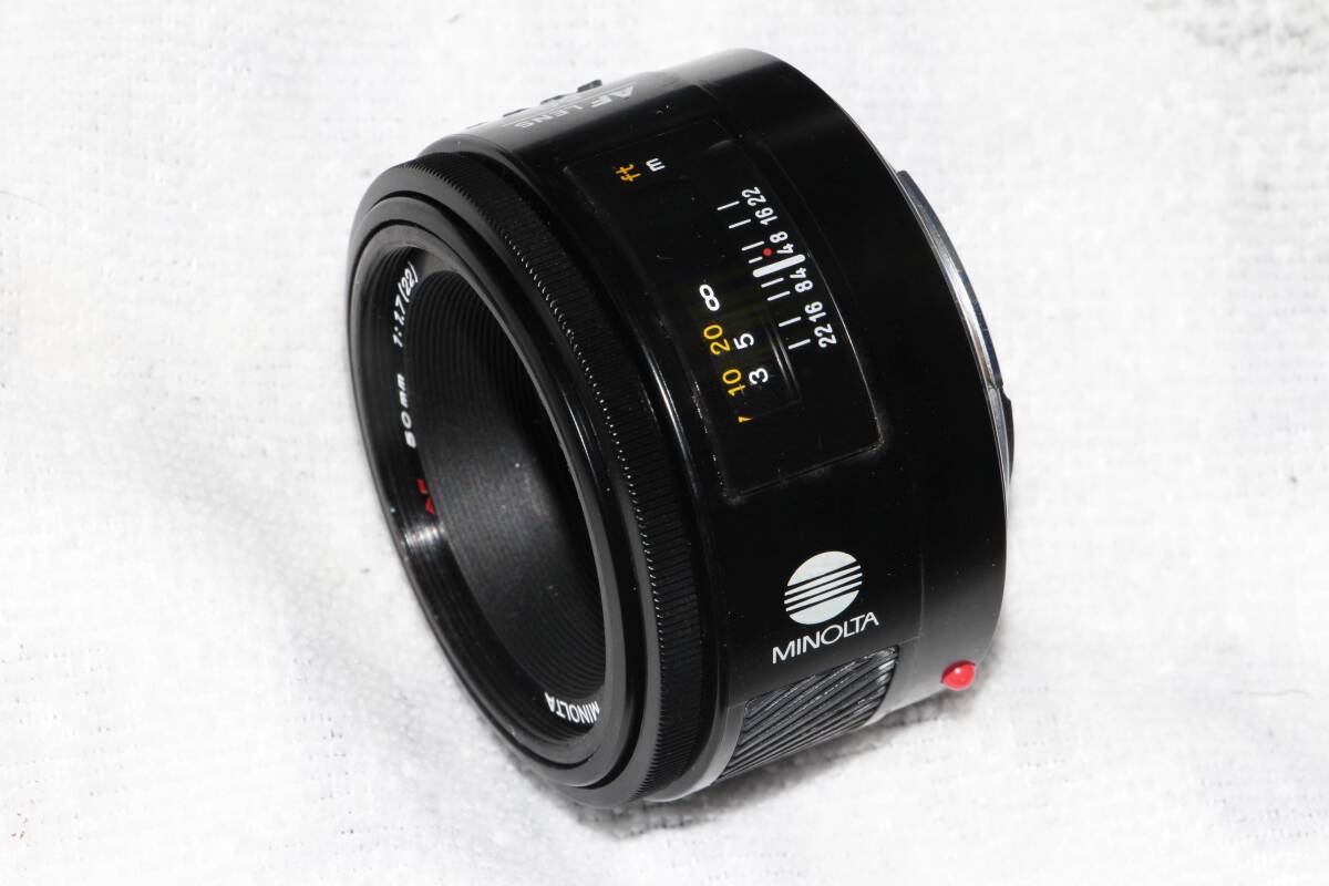 ミノルタ MINOLTA AF 50mm F1.7 前期型拍卖