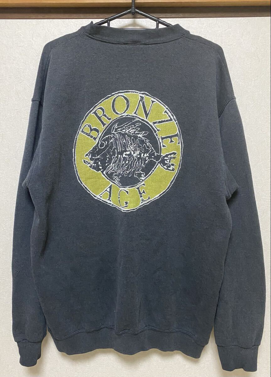 レア 90s Bronze Age ビンテージ スウェット トレーナー L old skate vintage / thrasher santa cruz dogtown powell peralta vans surf拍卖