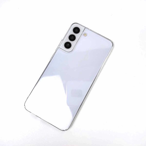 Galaxy S22+/S22 Plus ハードケース カバー シンプル 透明 クリア 薄型 PC 側面フル保護拍卖