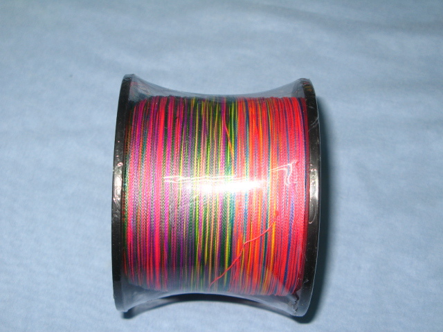 ☆PEライン 2号/0.23mm 1000m 4本編 高強度 5色マルチカラー 送料無料 ⑨拍卖