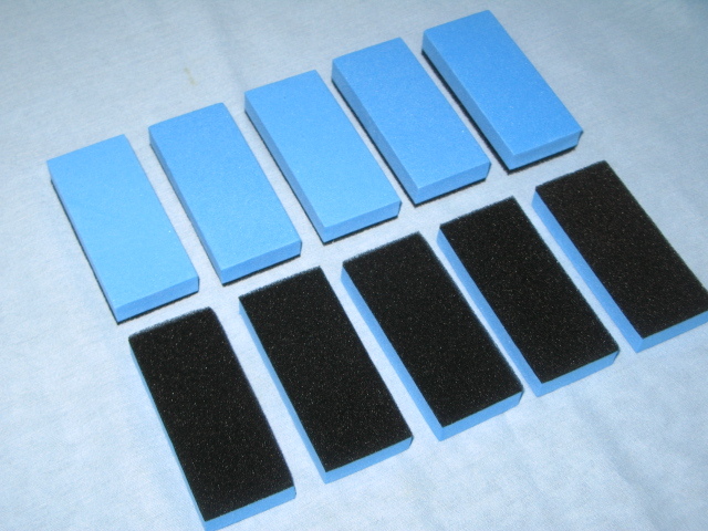 ☆カーセラミックコーティングスポンジ/ナノワックスコーティングスポンジ ☆ガラス/洗車/ワックス用 ※10個拍卖