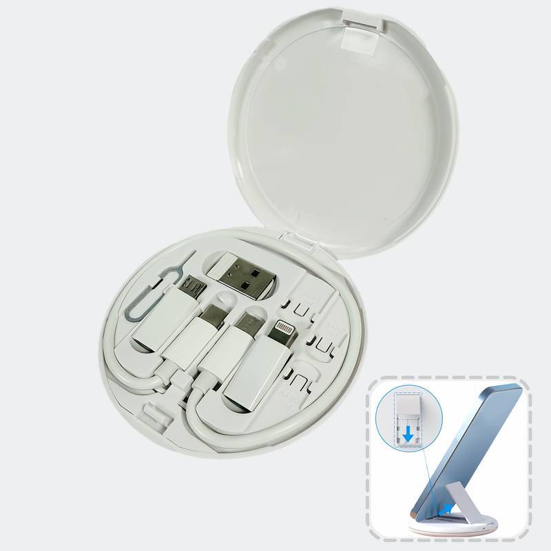 ★5-in-1 USB-C充電ケーブルセット ★iPhone Androidタブレット対応 高速充電 /データ転送 白拍卖