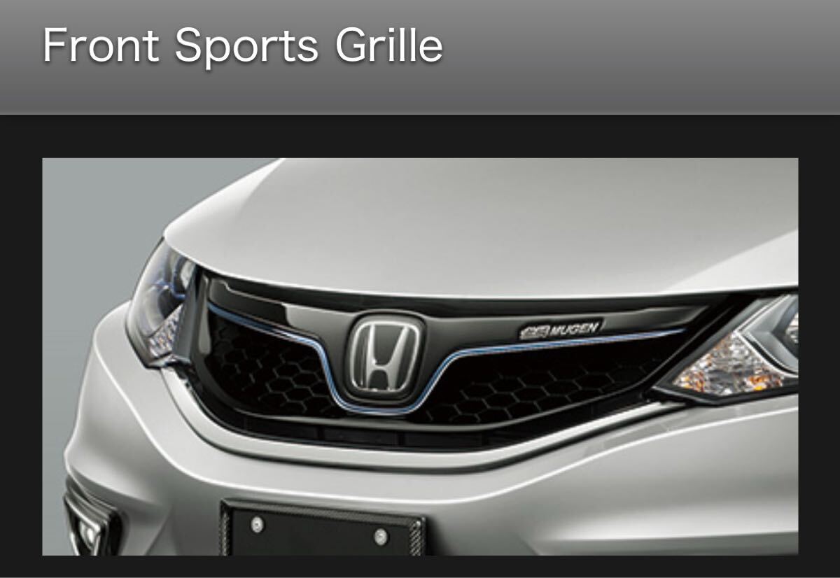 ジェイド 無限 フロントスポーツグリル 75100-XMS-K0S0 新品 FR4 FR5 ホンダ拍卖