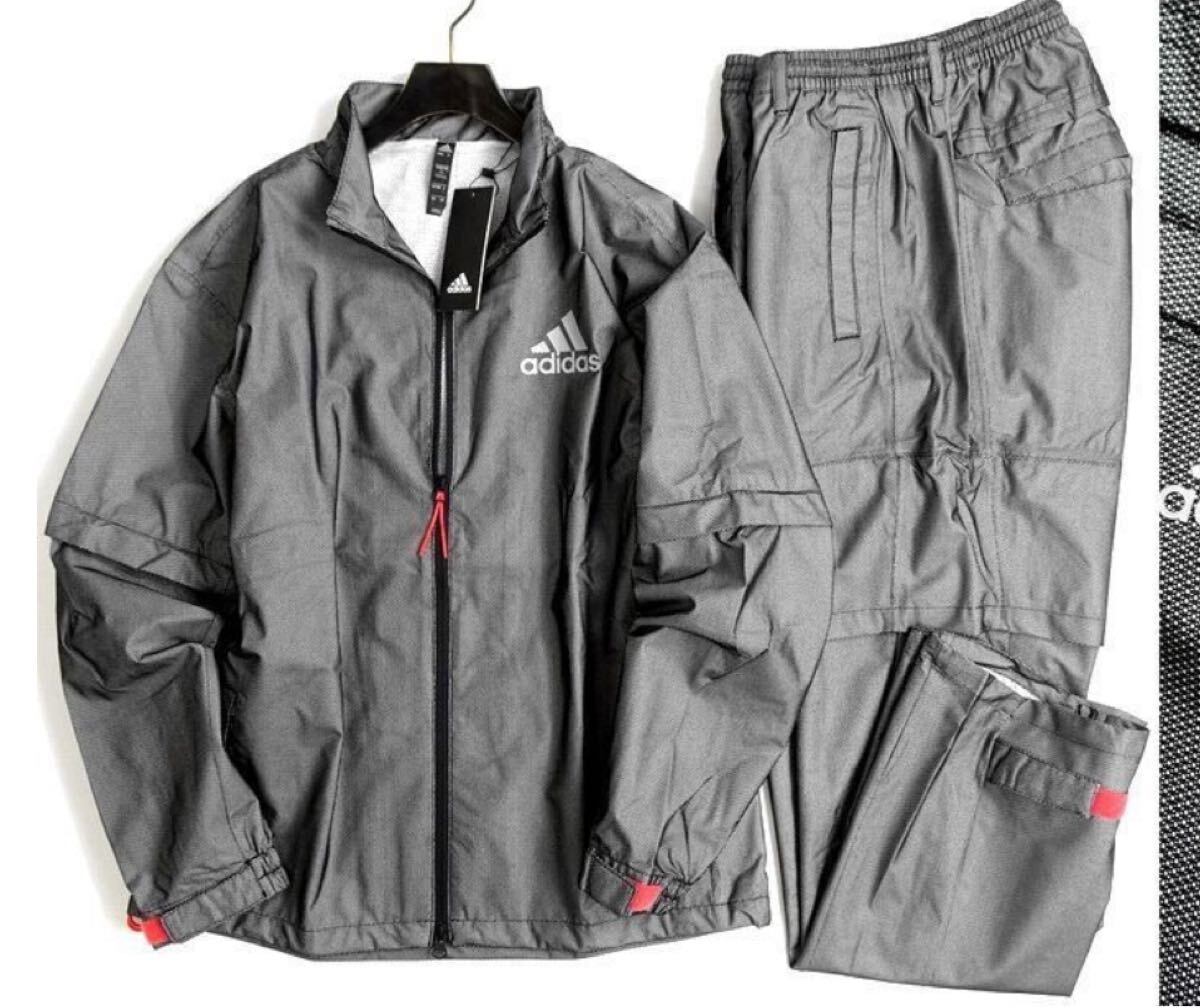 adidas GOLF アディダス ニットラミネーション ハイストレッチ 2wayスリーブ 上下セットFI7905 サイズL 拍卖