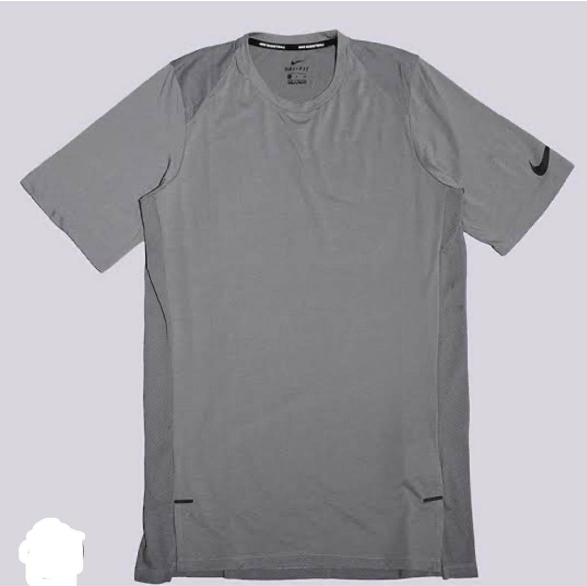 ナイキ 通気性バスケットボール Dri-Fit Tシャツ (830949-065)サイズ L拍卖