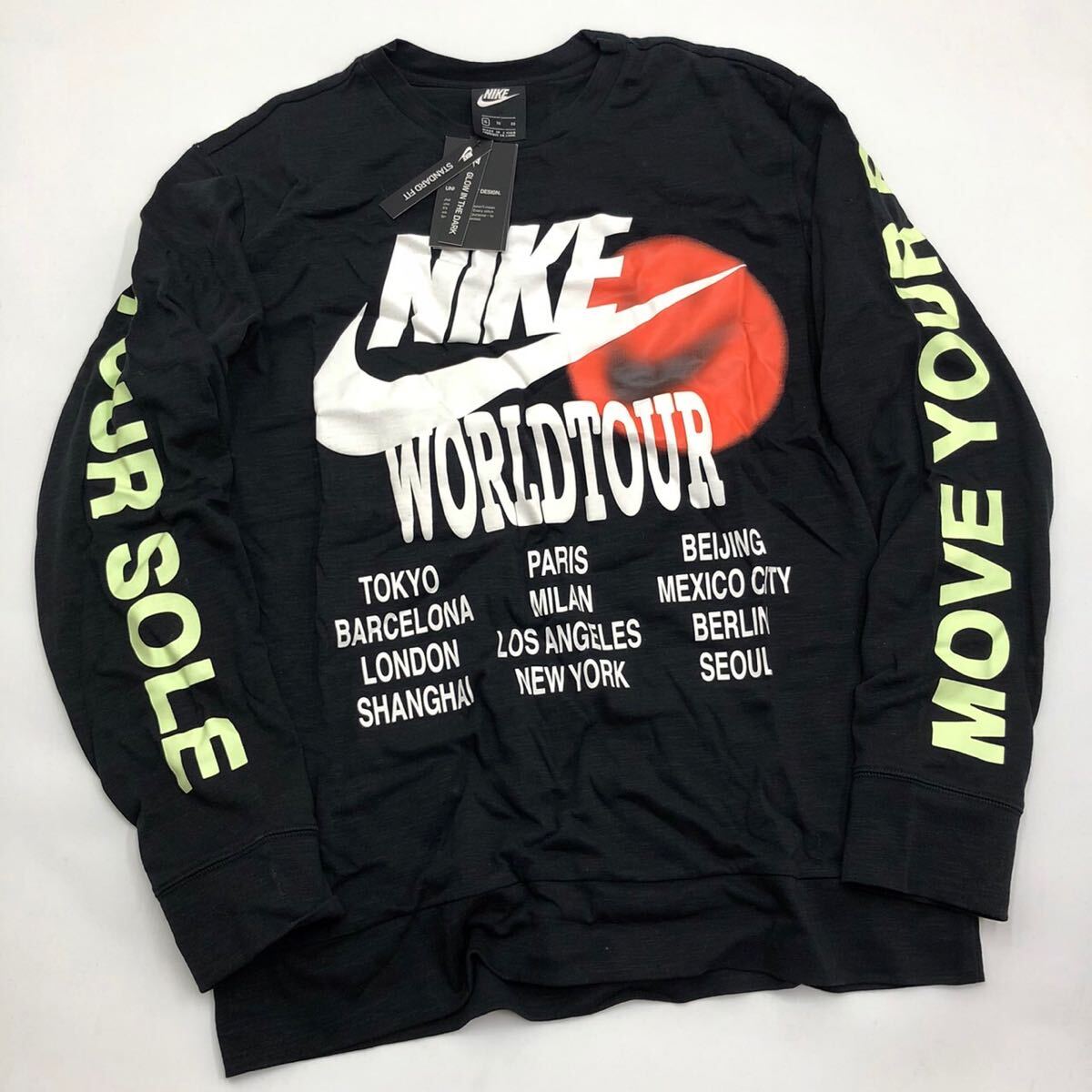 ナイキ NIKE メンズトップス ナイキ NSW WTOUR L/S トップ DA0630010サイズXL拍卖