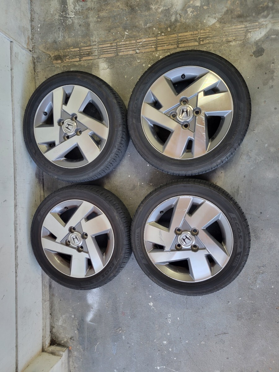 ホンダ 純正 アルミホイール ゼストスパーク NBOX N-BOX JF1 エヌボックス ライフ ゼスト JB5 JC1 JE1 タイヤ 165/55R14 14インチ アルミ拍卖